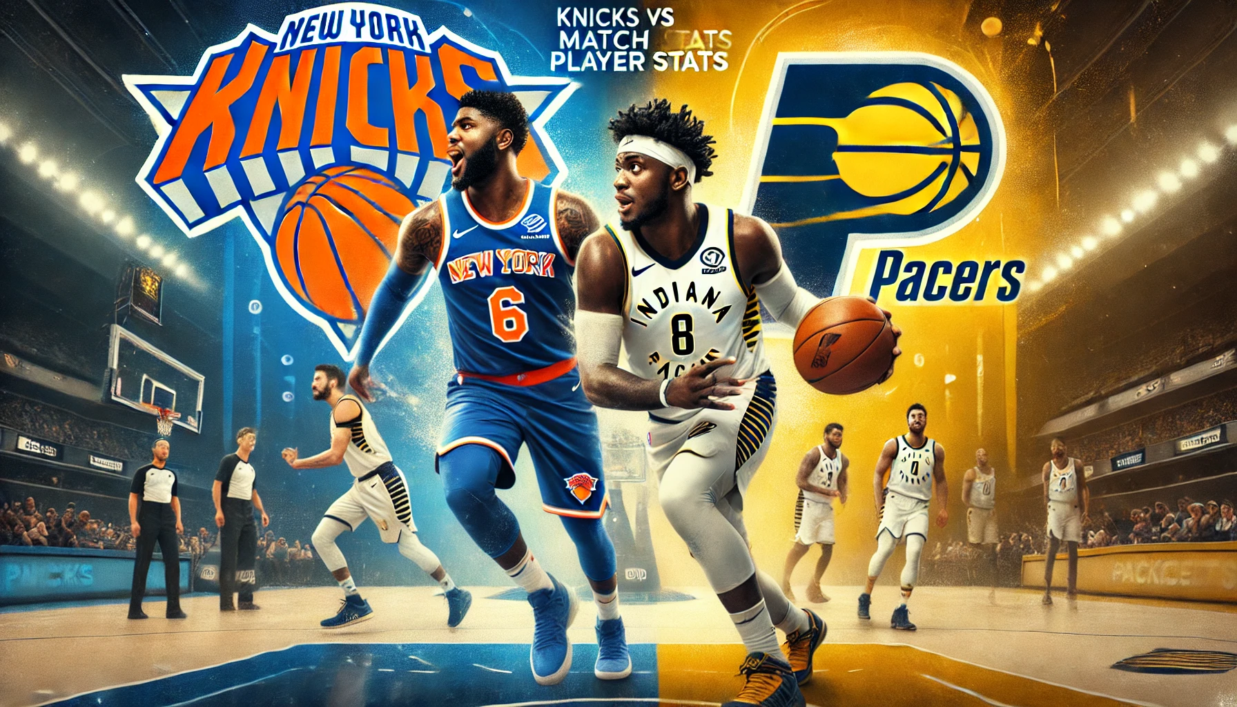 Knicks vs Pacers Match Player Stats